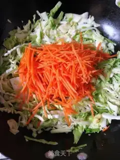Make Scrambled carrots step 5