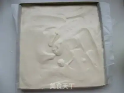 Make Orange cake roll step 9