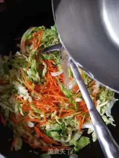 Make Scrambled carrots step 6