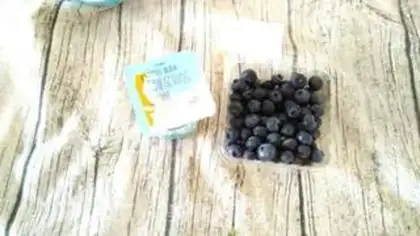 Make Blueberry yogurt cake step 11