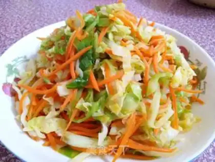 Make Scrambled carrots step 9