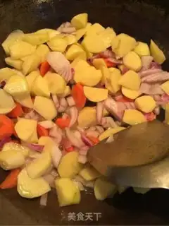 Make Potato curry step 3
