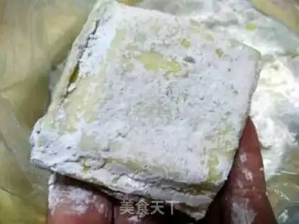 Make Fish gel tofu dry step 9
