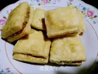 Make Fish gel tofu dry step 12