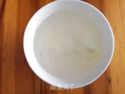 Make Cherry cream step 1