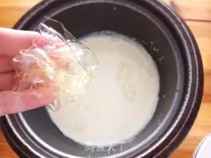 Make Cherry cream step 2