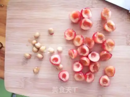 Make Cherry cream step 4