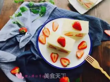 Make Strawberry butter sandwich step 14