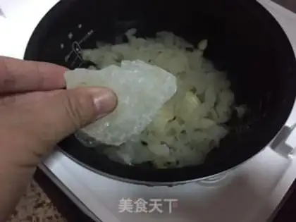 Make Silver ear lily soup step 5