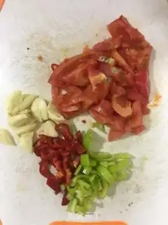 Make Red eggplant step 2