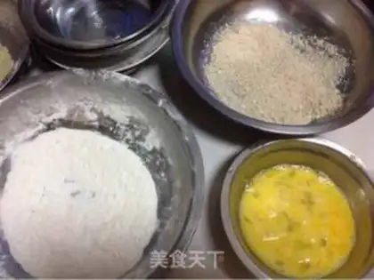 Make Fried squid step 1