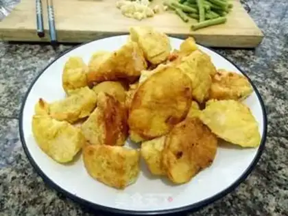 Make Fried buns step 3