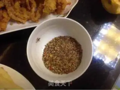 Make Fried squid step 4
