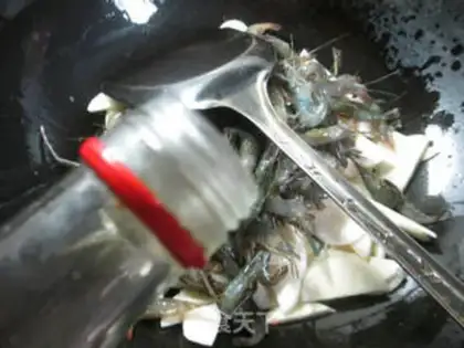 Make White shrimp step 3