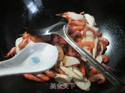 Make White shrimp step 7