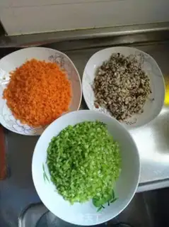 Make Home hat dumplings step 1
