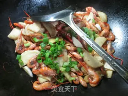 Make White shrimp step 9