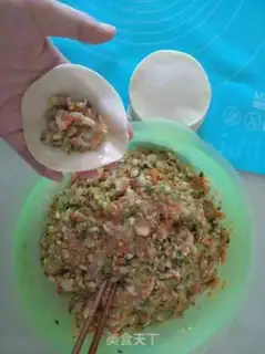 Make Home hat dumplings step 3