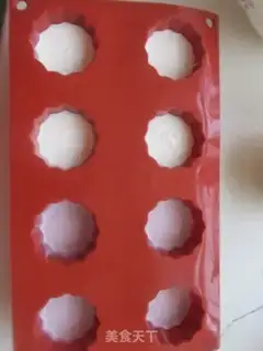 Make Blueberry double mousse step 7
