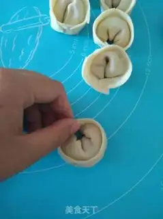 Make Home hat dumplings step 6