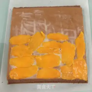Make Mango cake rolls step 10