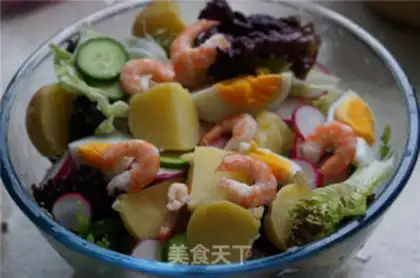 Make Shrimp salad set step 7