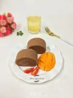 Make Mango cake rolls step 12