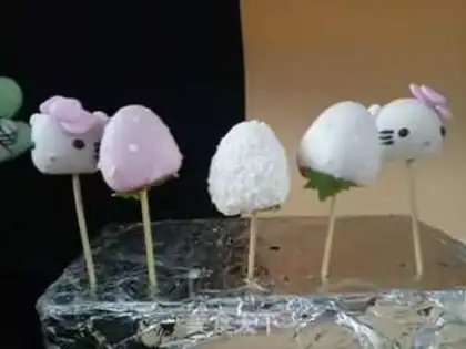 Make Fruit blossoms step 0