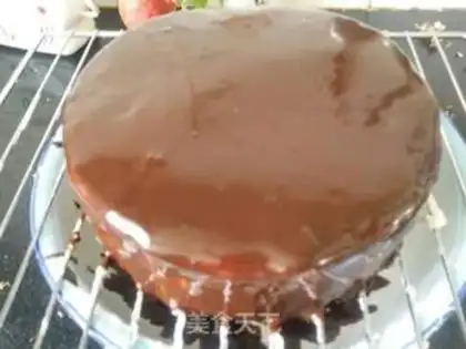 Make Chocolate noodle cake step 6