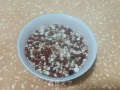 Make Red bean bean soup step 1