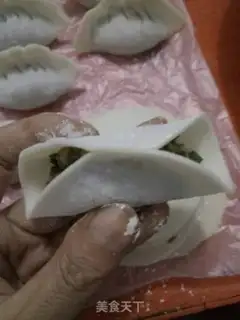 Make Spicy meat dumplings step 4