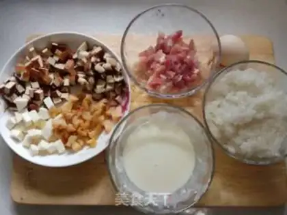 Make Three fresh bean skin step 1