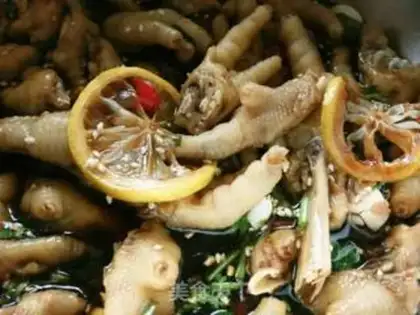 Make Sour chicken claws step 8