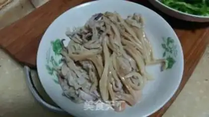 Make Cream pepper fried ink step 1