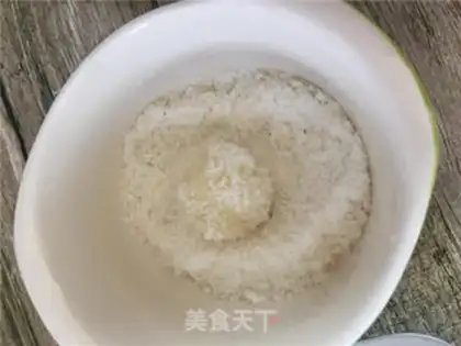 Make Protein coconut ball step 4