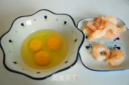 Make Shrimp eggs step 0
