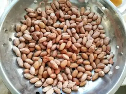 Make Five peanuts step 3
