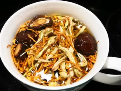 Make Mushroom tofu potatoes step 0