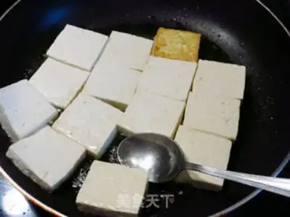 Make Mushroom tofu potatoes step 1