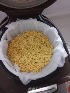Make Green bean cake step 1