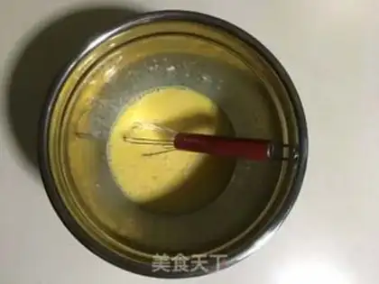 Make Milk waffles step 1