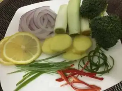 Make Lemon steak step 1