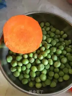 Make Clear the peas step 1