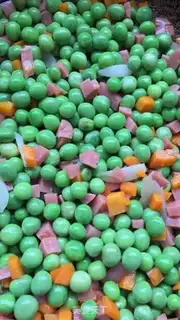 Make Clear the peas step 2