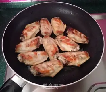 Make German beer with chicken wings step 5