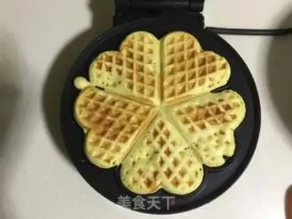 Make Milk waffles step 7