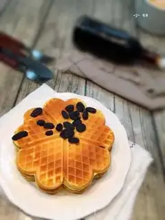 Make Milk waffles step 8