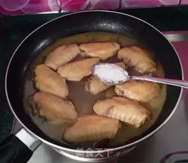 Make German beer with chicken wings step 9