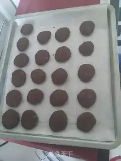 Make Chocolate cookies step 6