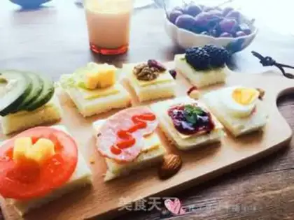Make Open sandwich step 8